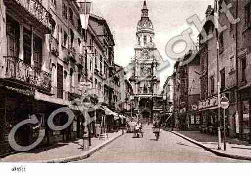 Ville de BOURGENBRESSE, carte postale ancienne