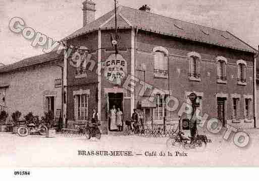 Ville de BRASSURMEUSE, carte postale ancienne