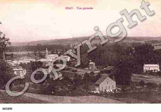 Ville de BRAYETLU, carte postale ancienne