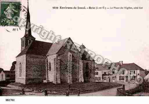 Ville de BRIE, carte postale ancienne Ville de BRIE, carte postale ancienne
