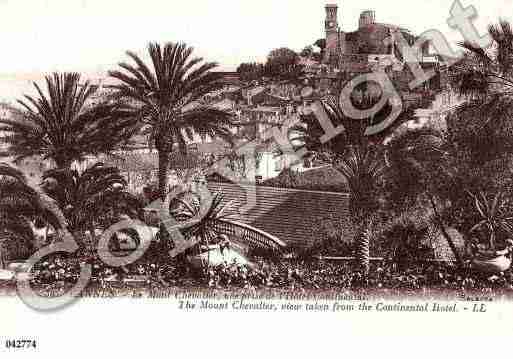 Ville de CANNES, carte postale ancienne