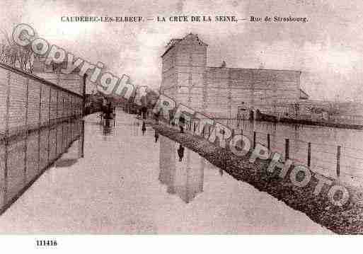 Ville de CAUDEBECLESELBEUF, carte postale ancienne