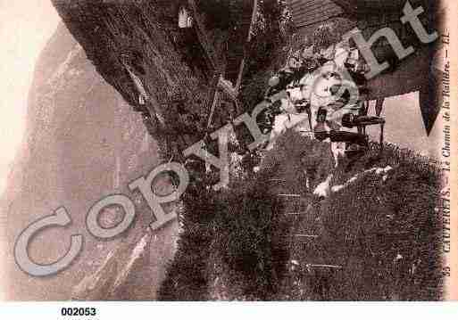 Ville de CAUTERETS, carte postale ancienne