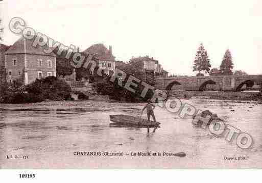 Ville de CHABANAIS, carte postale ancienne