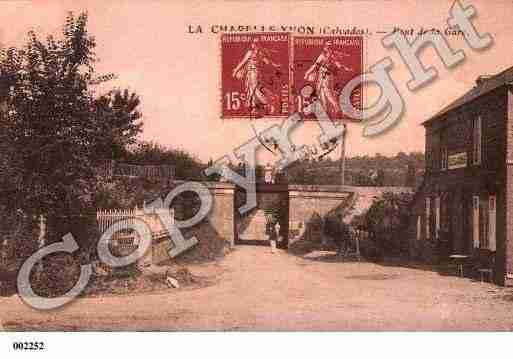 Ville de CHAPELLEYVON(LA), carte postale ancienne