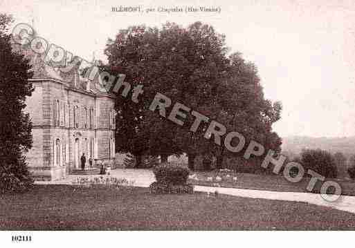 Ville de CHAPTELAT, carte postale ancienne