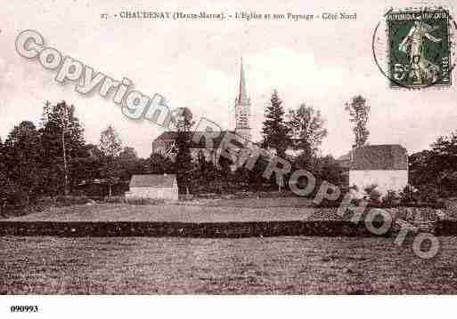 Ville de CHAUDENAY, carte postale ancienne