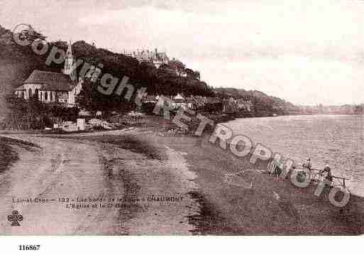 Ville de CHAUMONTSURLOIRE, carte postale ancienne