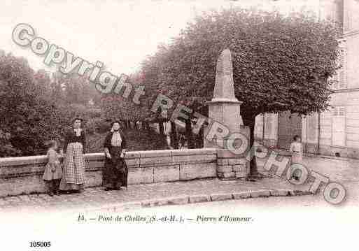 Ville de CHELLES, carte postale ancienne