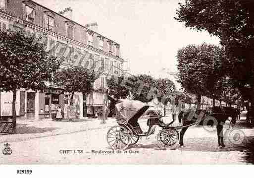 Ville de CHELLES, carte postale ancienne