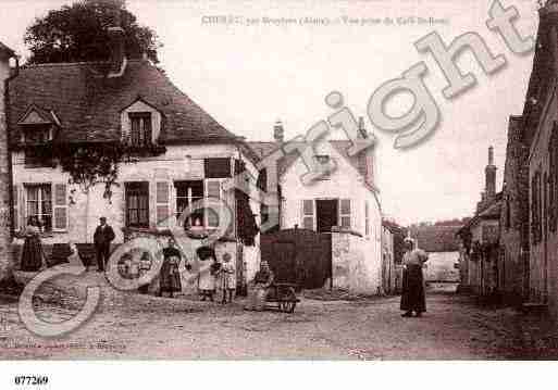 Ville de CHERET, carte postale ancienne