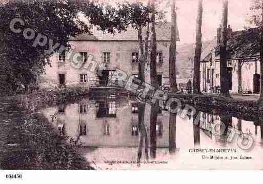 Ville de CHISSEYENMORVAN, carte postale ancienne