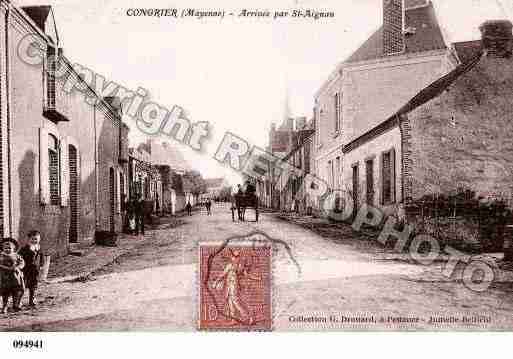 Ville de CONGRIER, carte postale ancienne