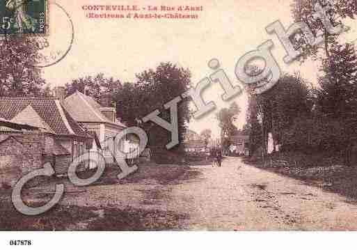 Ville de CONTEVILLE, carte postale ancienne