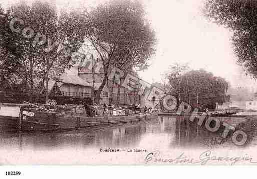 Ville de CORBEHEM, carte postale ancienne