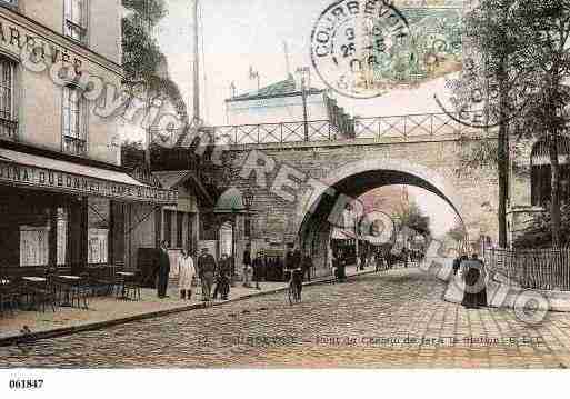 Ville de COURBEVOIE, carte postale ancienne