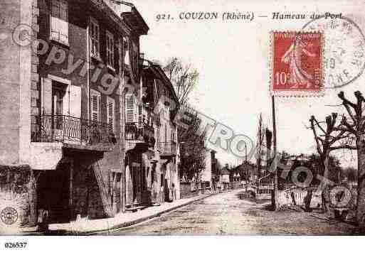 Ville de COUZONAUMONTD'OR, carte postale ancienne