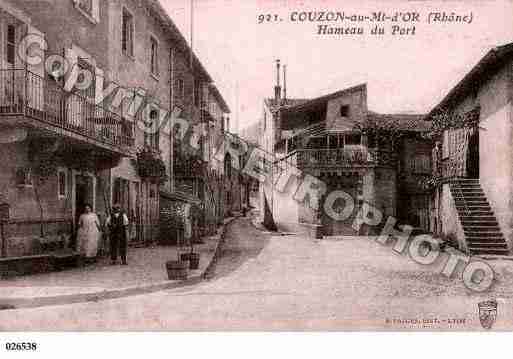 Ville de COUZONAUMONTD'OR, carte postale ancienne