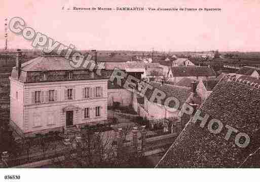 Ville de DAMMARTINENSERVE, carte postale ancienne