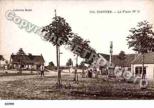 Ville de DIENNESAUBIGNY, carte postale ancienne Ville de DIENNESAUBIGNY, carte postale ancienne