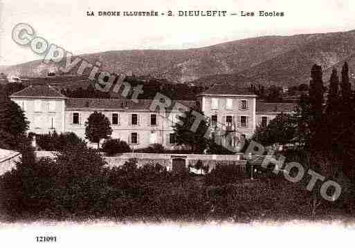 Ville de DIEULEFIT, carte postale ancienne