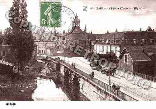 Ville de DIJON, carte postale ancienne