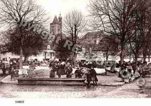 Ville de DOLDEBRETAGNE, carte postale ancienne