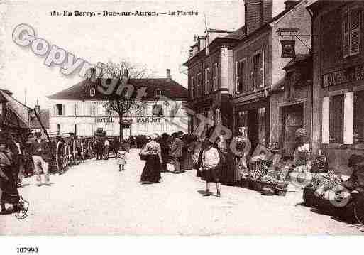 Ville de DUNSURAURON, carte postale ancienne