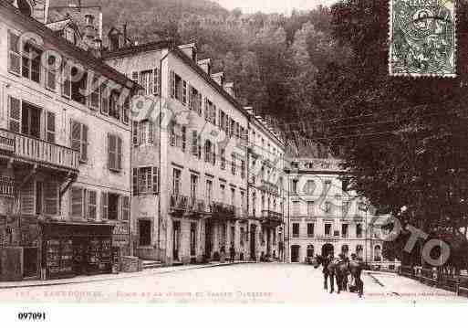 Ville de EAUXBONNES, carte postale ancienne