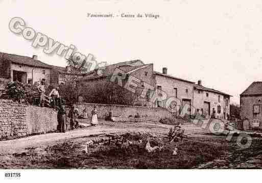 Ville de FAUCONCOURT, carte postale ancienne