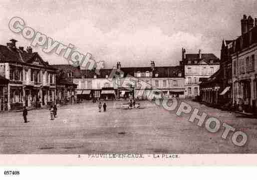 Ville de FAUVILLEENCAUX, carte postale ancienne