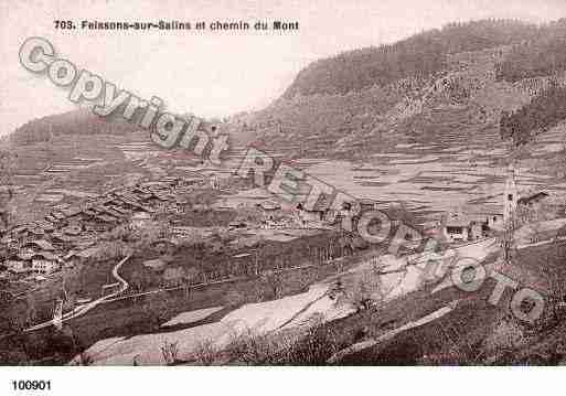 Ville de FEISSONSSURSALINS, carte postale ancienne Ville de FEISSONSSURSALINS, carte postale ancienne