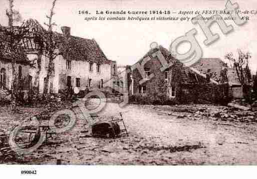 Ville de FESTUBERT, carte postale ancienne