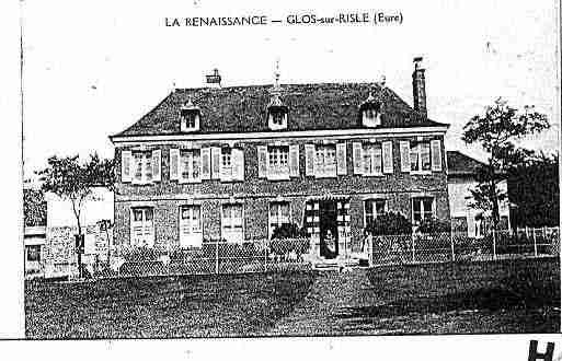 Ville de GLOSSURRISLE, carte postale ancienne