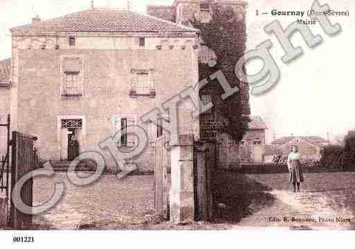 Ville de GOURNAYLOIZE, carte postale ancienne