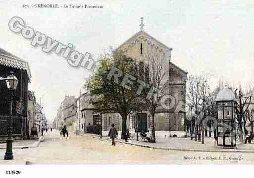 Ville de GRENOBLE, carte postale ancienne