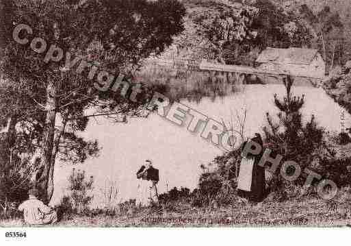 Ville de GUEMENEPENFAO, carte postale ancienne