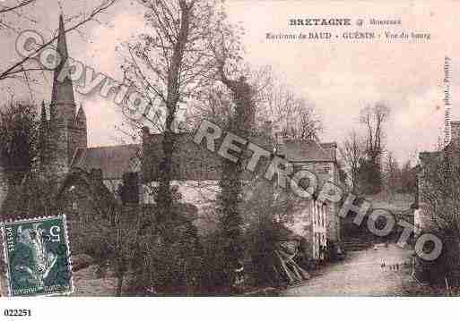 Ville de GUENIN, carte postale ancienne Ville de GUENIN, carte postale ancienne