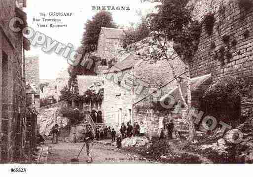 Ville de GUINGAMP, carte postale ancienne