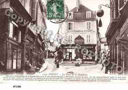 Ville de JOIGNY, carte postale ancienne