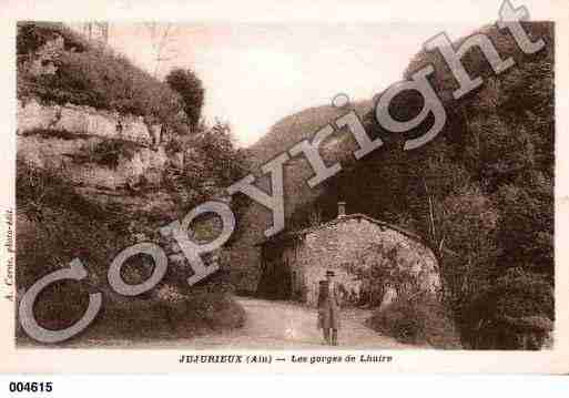 Ville de JUJURIEUX, carte postale ancienne