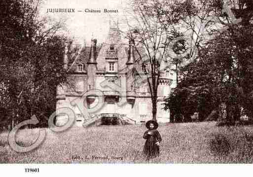 Ville de JUJURIEUX, carte postale ancienne