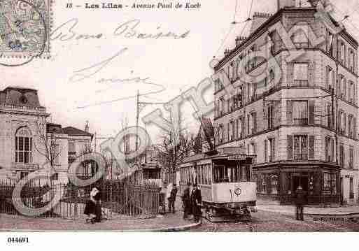 Ville de LILAS(LES), carte postale ancienne