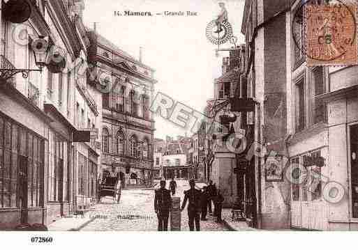 Ville de MAMERS, carte postale ancienne