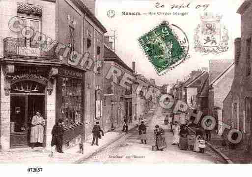 Ville de MAMERS, carte postale ancienne