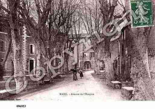 Ville de MANE, carte postale ancienne