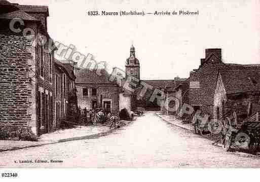 Ville de MAURON, carte postale ancienne