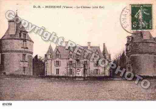 Ville de MESSEME, carte postale ancienne