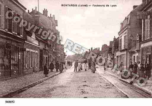 Ville de MONTARGIS, carte postale ancienne