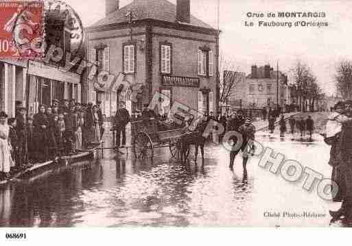 Ville de MONTARGIS, carte postale ancienne